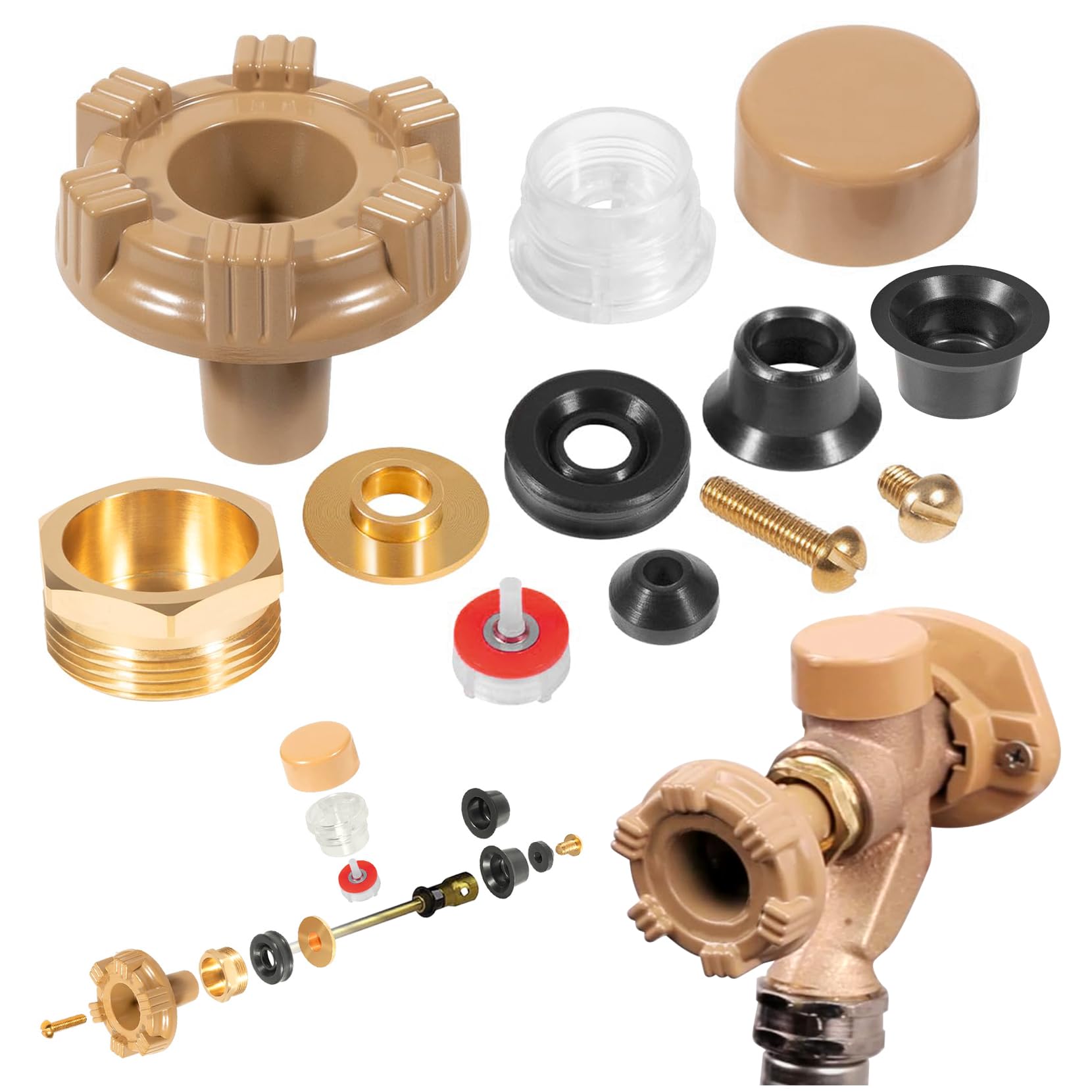 plumbing tools for outdoor faucet replacement kit