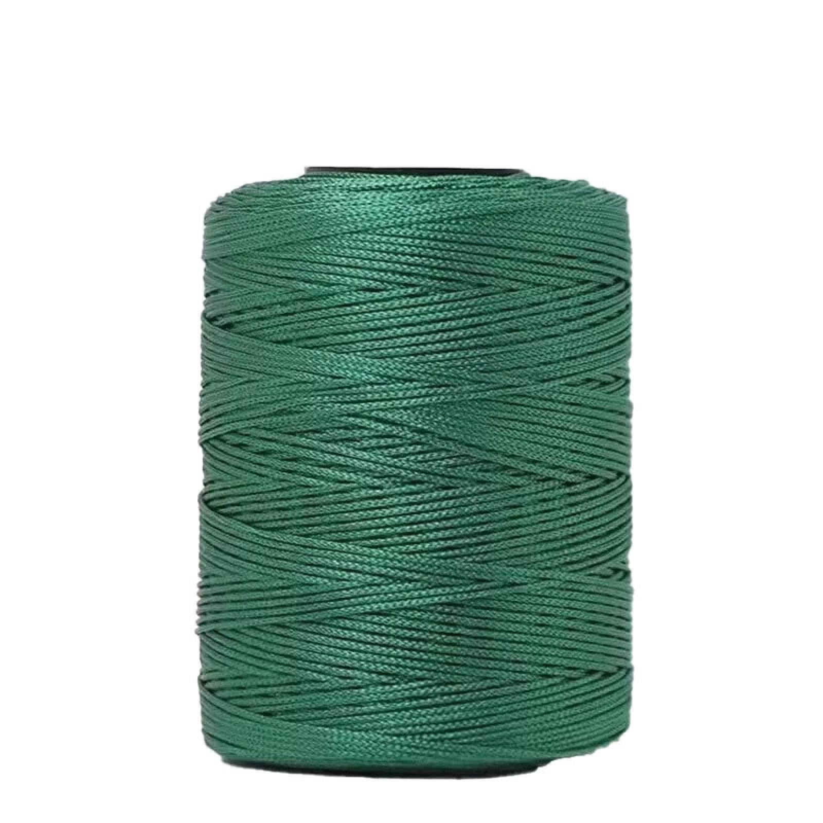 Macramé Polyester Ficelle 1mm 100g tressé macramé cordon glace tricot léger corps fil pour crochet corde pour bricolage main artisanat sac panier coussin maison décorations 4PCS col-37