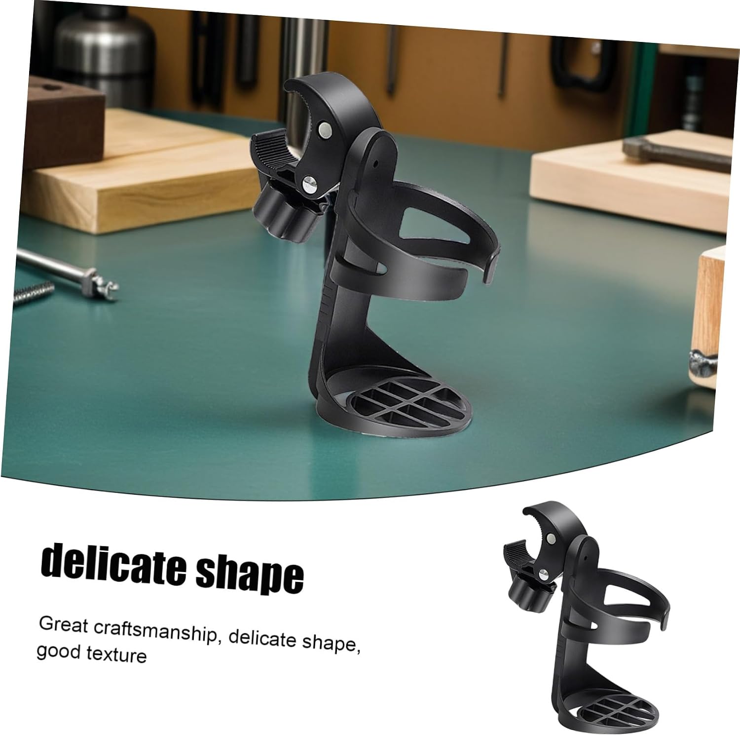 3pcs Mobility Cup Holder for Walker and Rollator with Easy Installation and Lightweight Pp Build, Portable Drink Bottle Holder for Seniors and Adults, for Outdoor Sporting Events