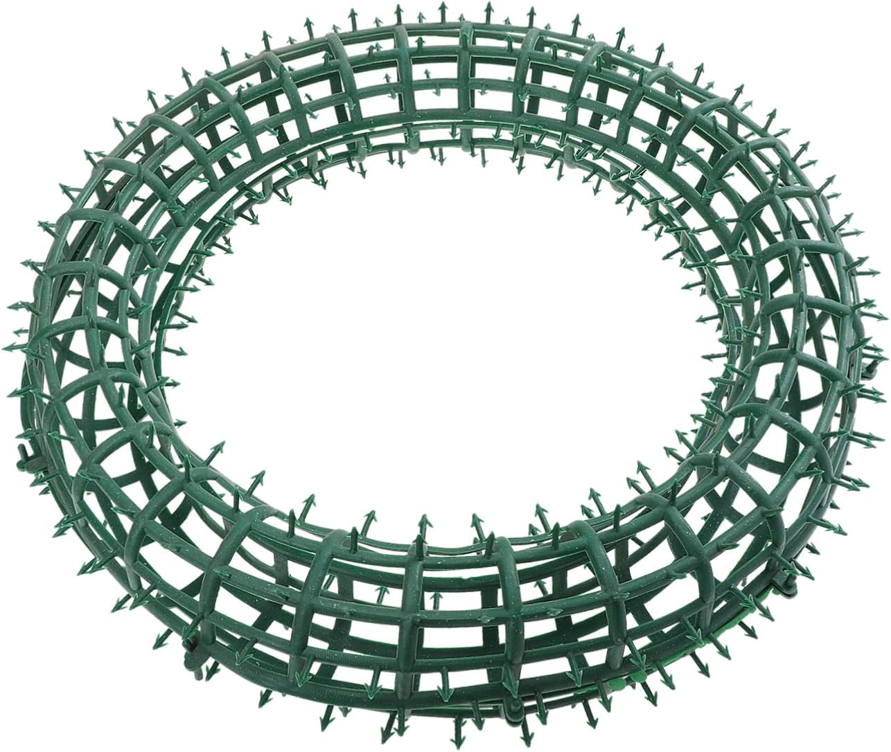 Holibanna 2pcs Round Wreath Frame for DIY Decorative Wreaths Plastic Hoops for Home Decor Garden and Store Displays for Festive Arrangements
