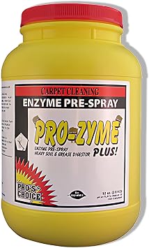 Goodscious Pros Choice Pro-Zyme Multipurpose Pre-Spray Dirt Remover - Deep Cleaning Supplies for Heavy Duty Cleaning, Kitchen Stove Top Cleaner, Laundry Additive, Carpet Cleaning Essentials 92 oz