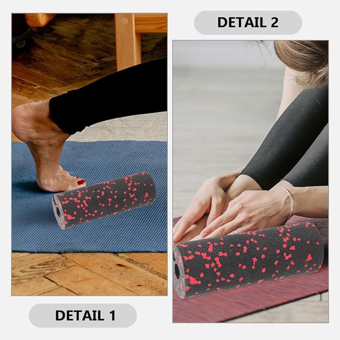 GALPADA 2pcs Compact Foam Rollers para Masajes y Fitness miniatura 8