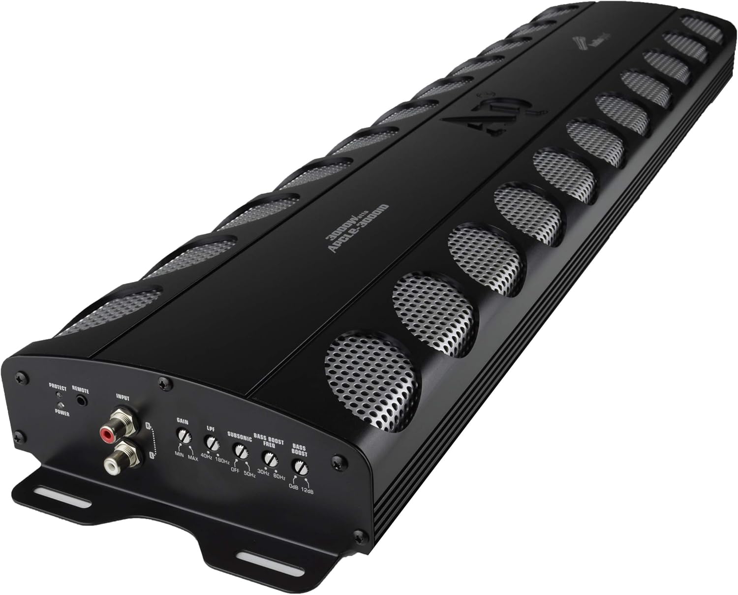 Audiopipe APCLE-30001D Class D Monoblock Amplifier 3000W, 35in. x 9in. x 3.5in.