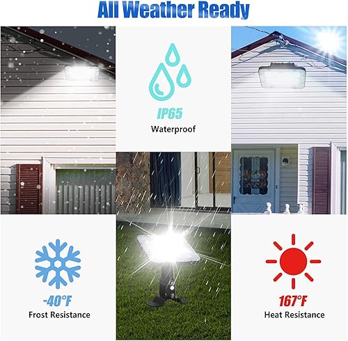 Miniatura 4 de DragonLight Luz de inundación LED de 300 W, luz LED súper brillante para estadio al aire libre (equivalente a 2500 W) 45,000 lm 5000 K luz diurna