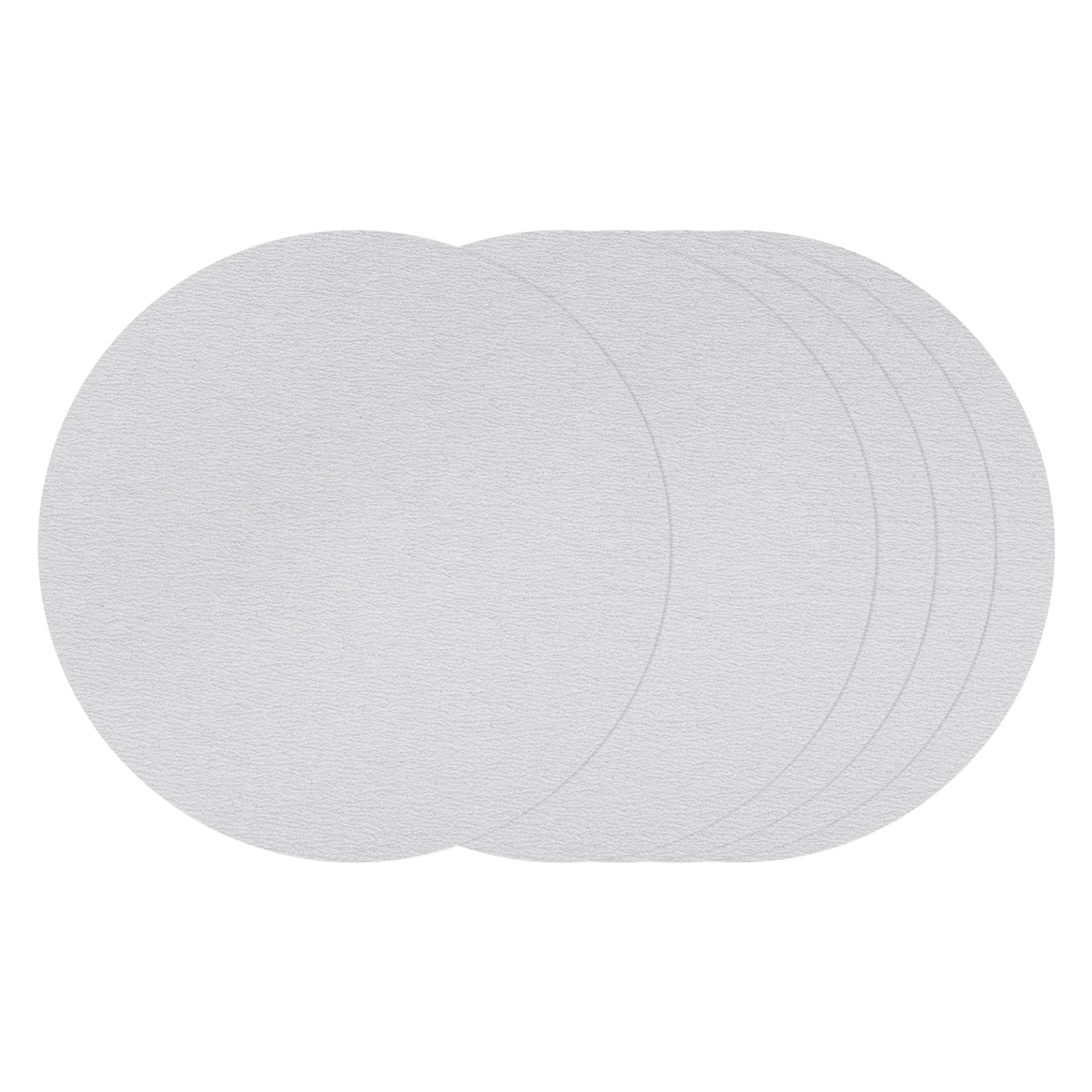 Kozelo 25 Pcs Sanding Discs 279 mm 180 Grit Hook and Loop Random Orbital Sandpapers Suitable for Drywall Sander Wood Metal Furniture, White