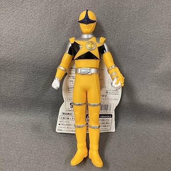 タグ付き キュウレンジャー ソフビ 5体セット オオカミブルー カジキイエロー タグ付き キュウレンジャー ソフビ 5体セット オオカミブルー