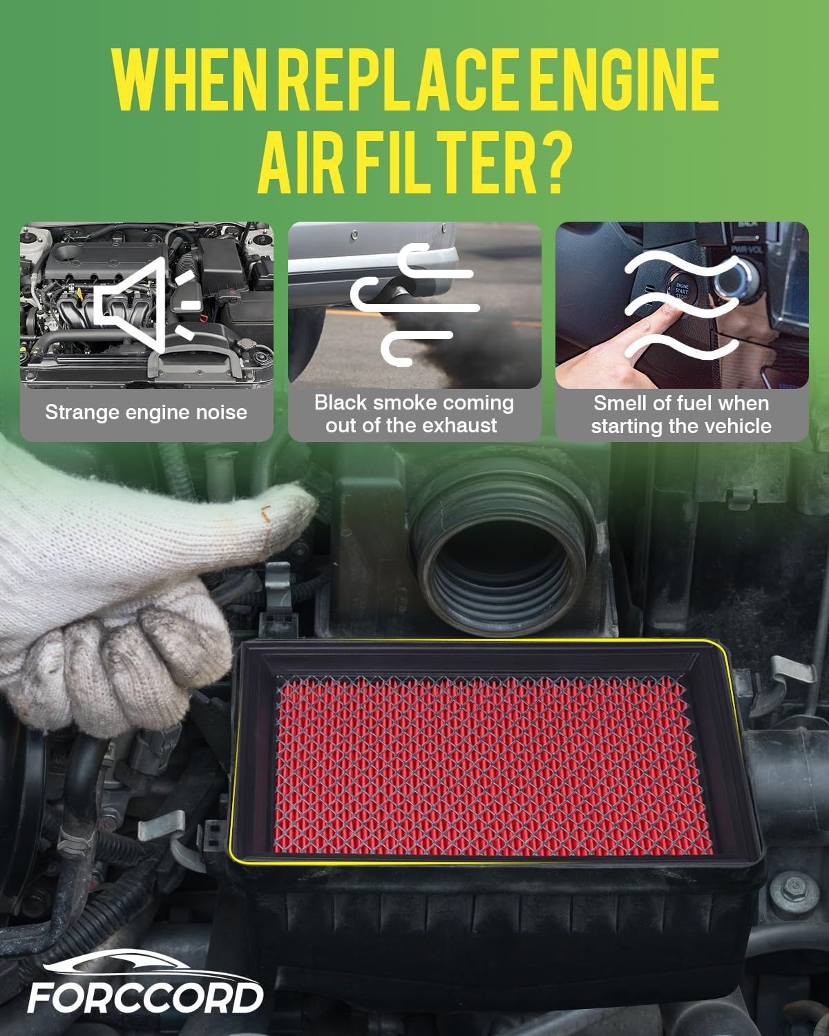 Cabin and Engine Air Filter fit for FORD F-150 (2015-2026) / EXPEDITION (2018-2026) /Lincoln Navigator (2018-2024) Replacement CF12150 CA10262 F150 Accessories