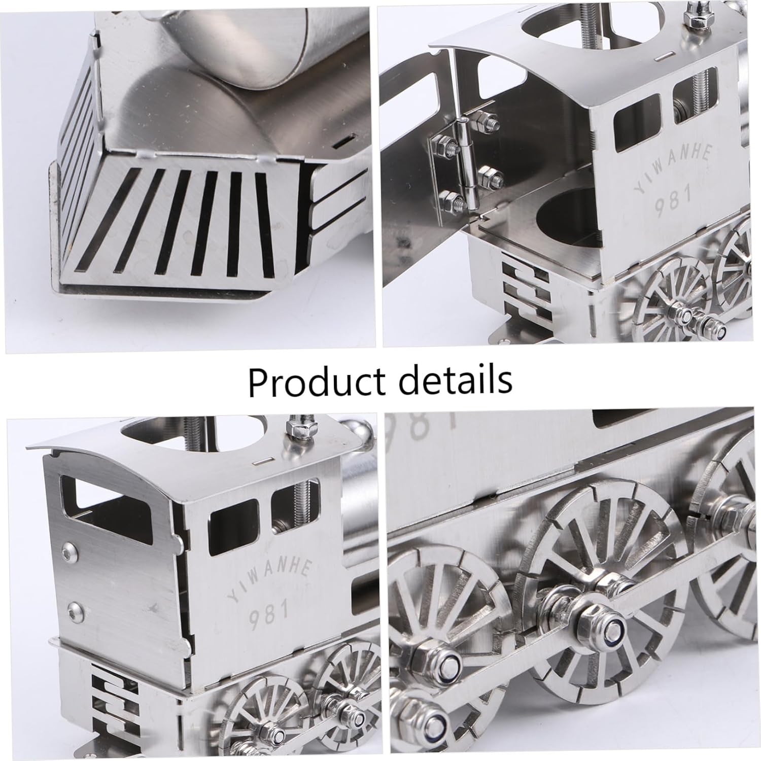 Unique Table Desk Train Model Steam Locomotive Decor Vintage Style Train Model Locomotive Toy