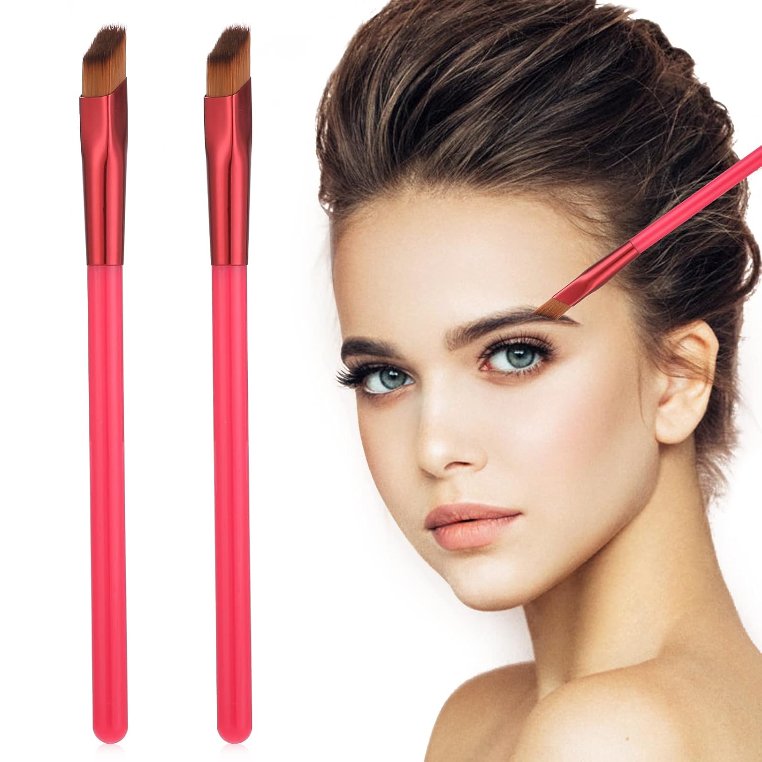 Cobee Multi Function Eyebrow Brush, Professional Eyebrow Brush 4D Hair Stroke Brow