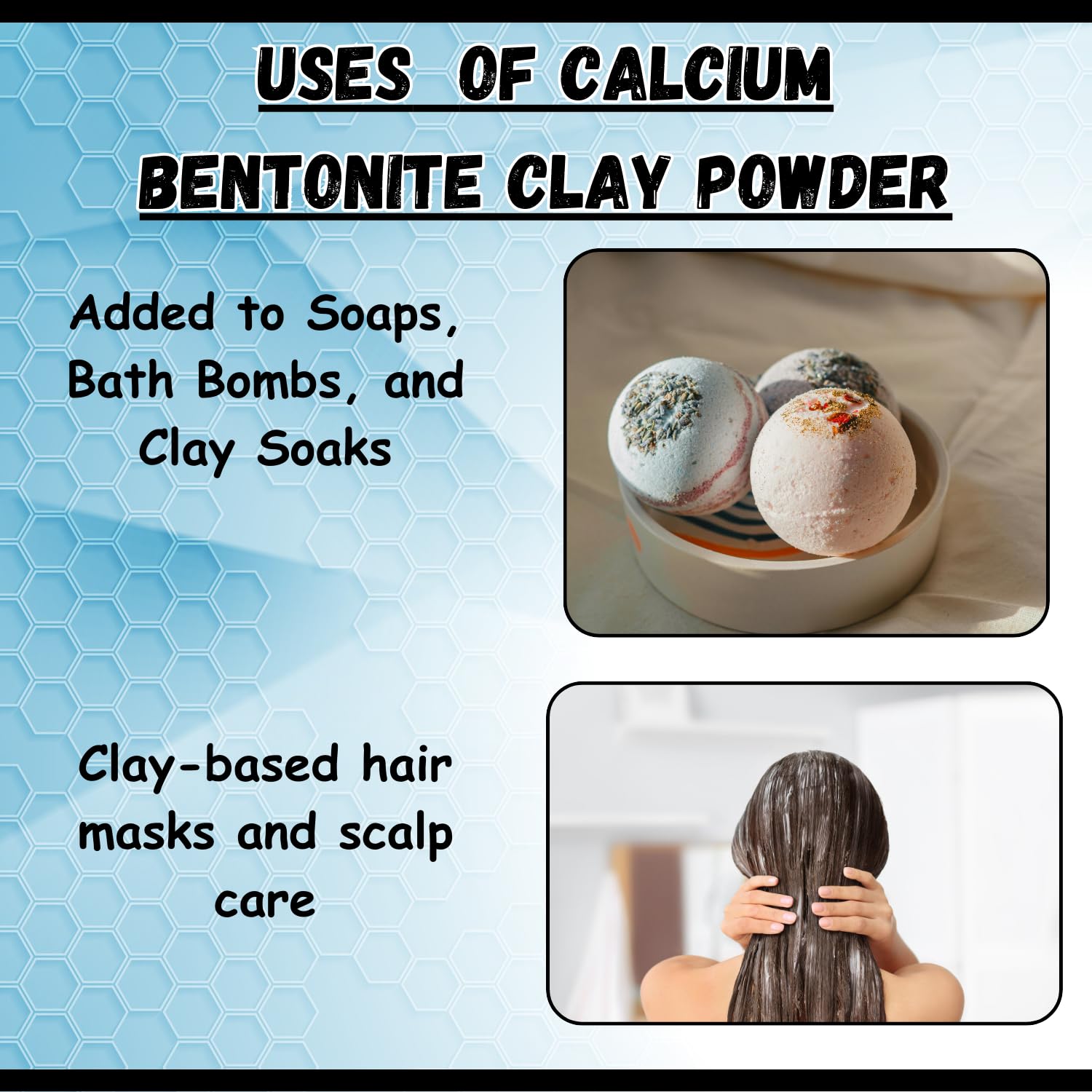 Calcium Bentonite Clay Powder 5lb by Essencea Pure Bulk Ingredients | Deep Pore Detox Face & Hair Mask | 100% Natural & Unrefined Indian Healing Clay | DIY Deodorants (80 Ounces) [Packaging May Vary]