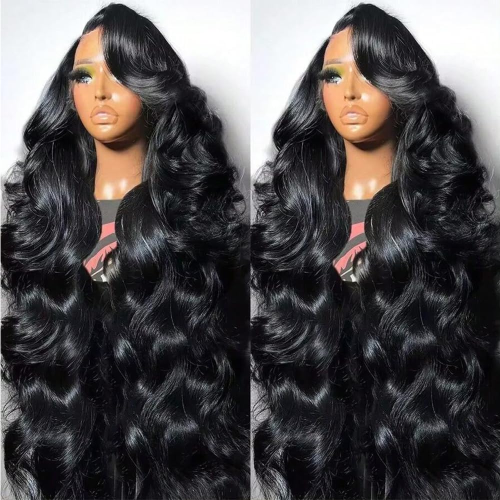 Amazon.com : 30 Inch 13x6 Lace Front Wigs Human Hair 200 Density