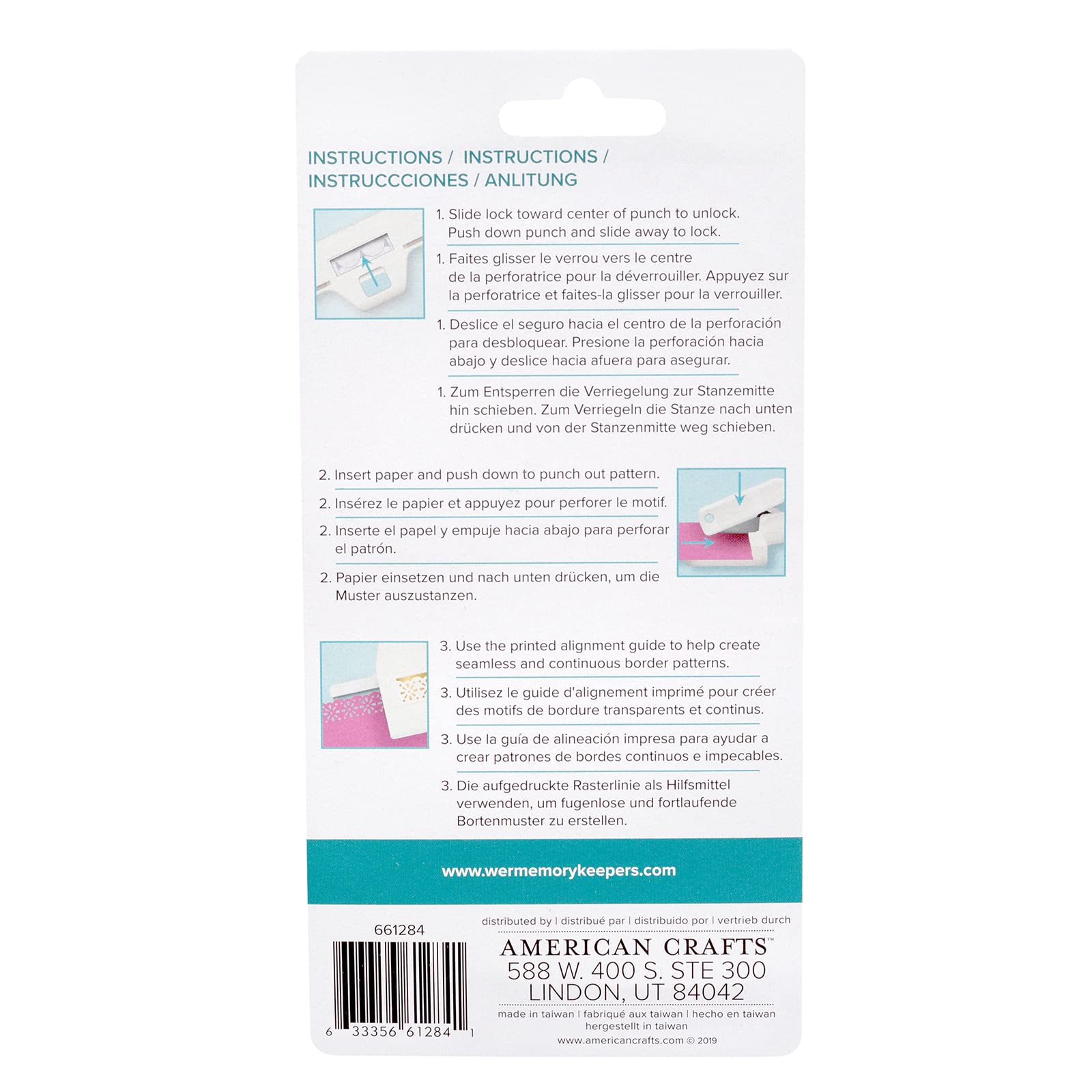 We R Memory Keepers Edge Punch Scallop Daisy, Punches Papers Hole Punches Paper Punches Paper Craft Supplies Punches for Crafting Paper Punches for Card Making Punches for Scrapbooking