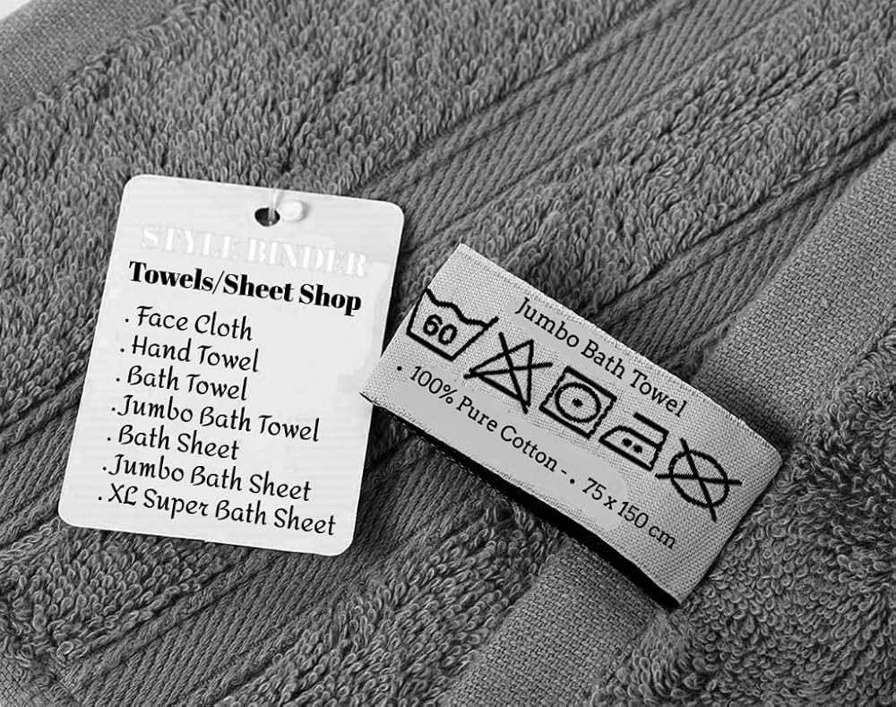 Pack Of 2 Jumbo Bath Towels Sheets 100% Pure Cotton Quick Dry Gym, Spa, Hotel Quality 500-GSM Large Size Bathroom Towels 75 X 150 Cm (Lime Green