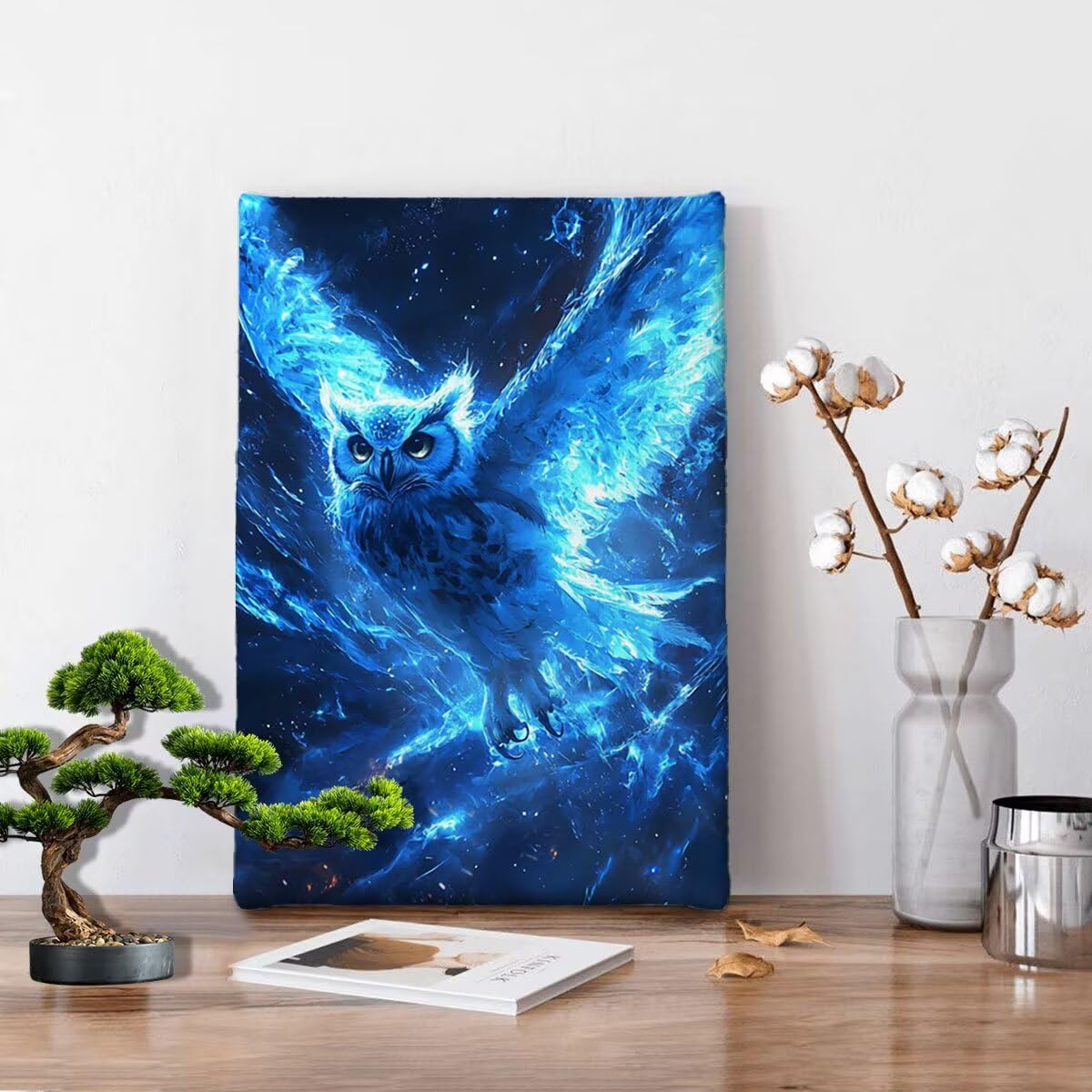 Obraz diamentowy dla dorosłych sowa diamentowy obraz duży rozmiar 70 x 90 cm, 5D DIY diamentowe malowanie dziecko kryształ ścieg krzyżykowy kryształowy zestaw do rzemiosła artystycznego, dekoracja