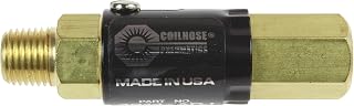Coilhose Pneumatics 4214-ADJ Adjustable In-Line Pressure Regulator, 1/4-Inch