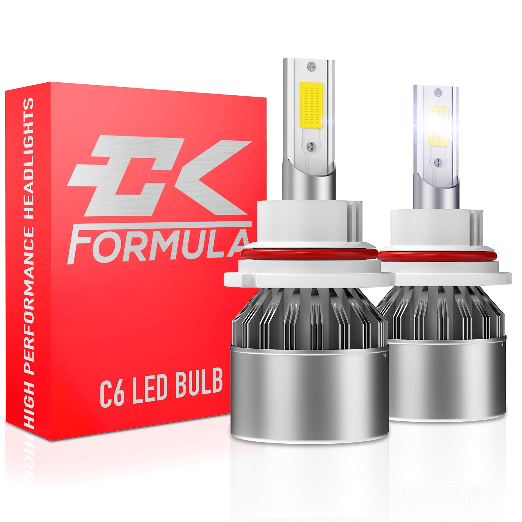 Buy CK Formula 9004/HB1 LED Headlight Bulbs 12V 40W 6000K, 8000 Lumens