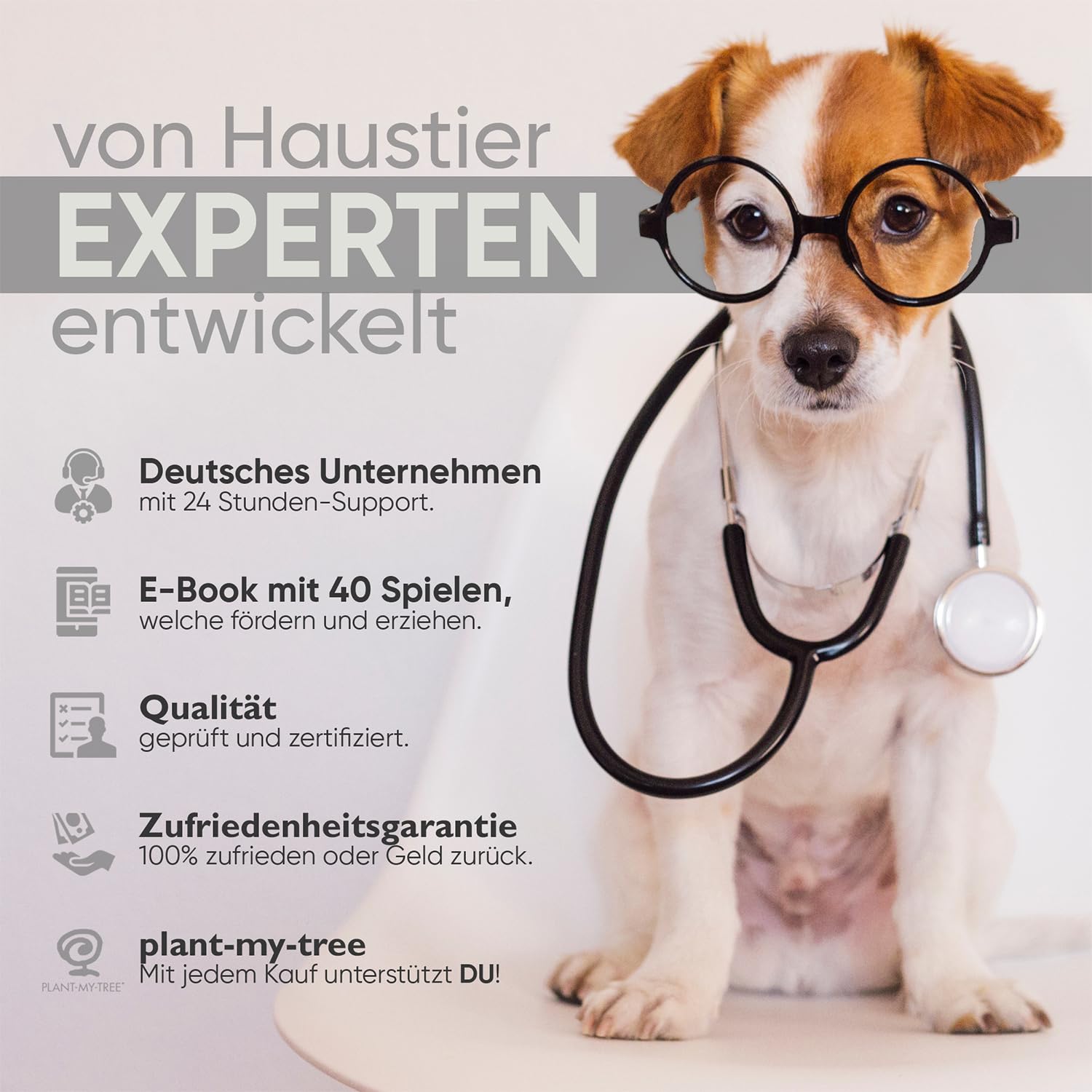 [Vainqueur du test Tapis à renifler pour chiens et chats + e-book gratuit – Jouet interactif pour chien résistant aux morsures – Jouet intelligent pour la promotion et l'utilisation –