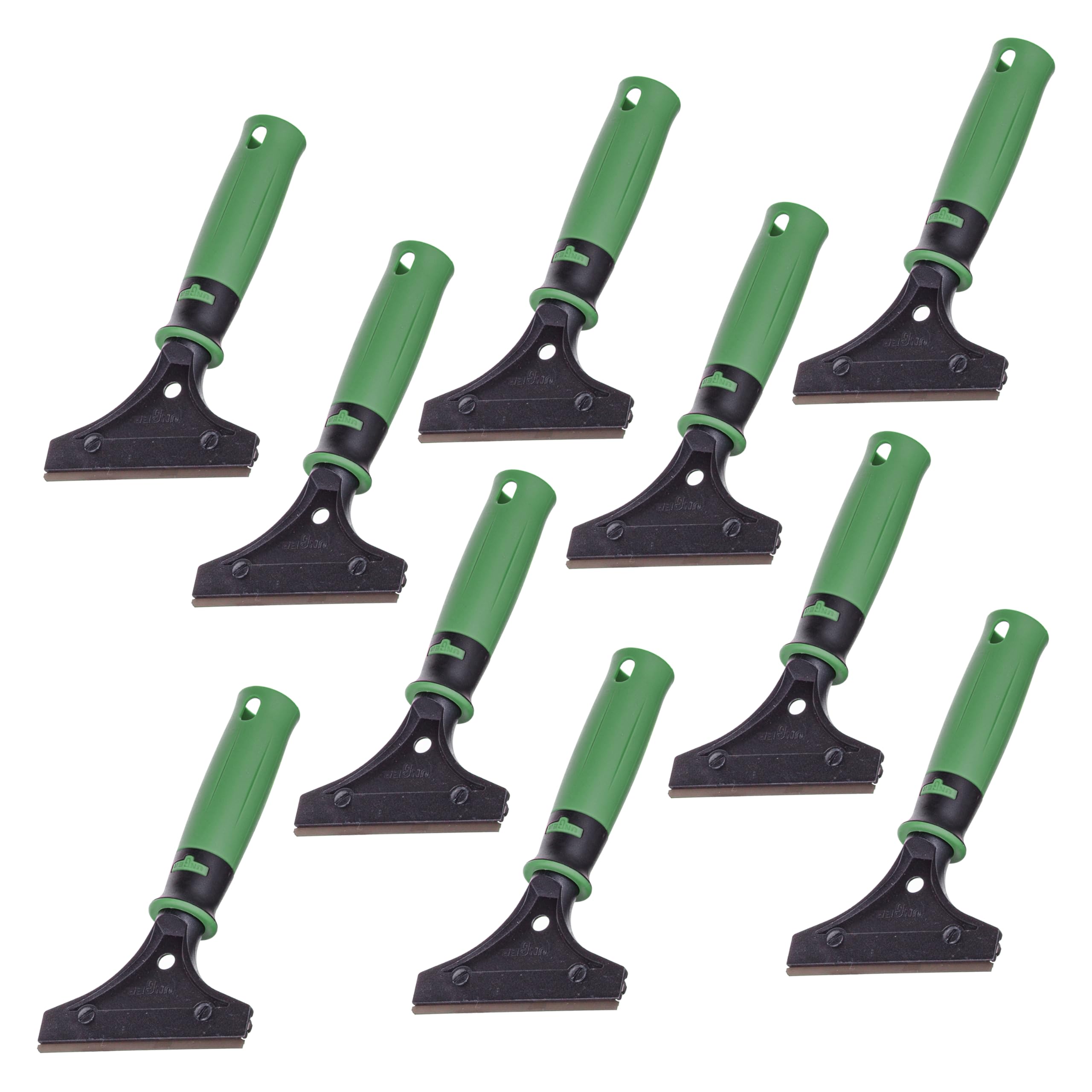 Unger Commercial ErgoTec SH00C10 - Rascadores profesionales resistentes de 4 pulgadas con mango ergonómico, ideal para quitar pintura, adhesivos, SH00C10