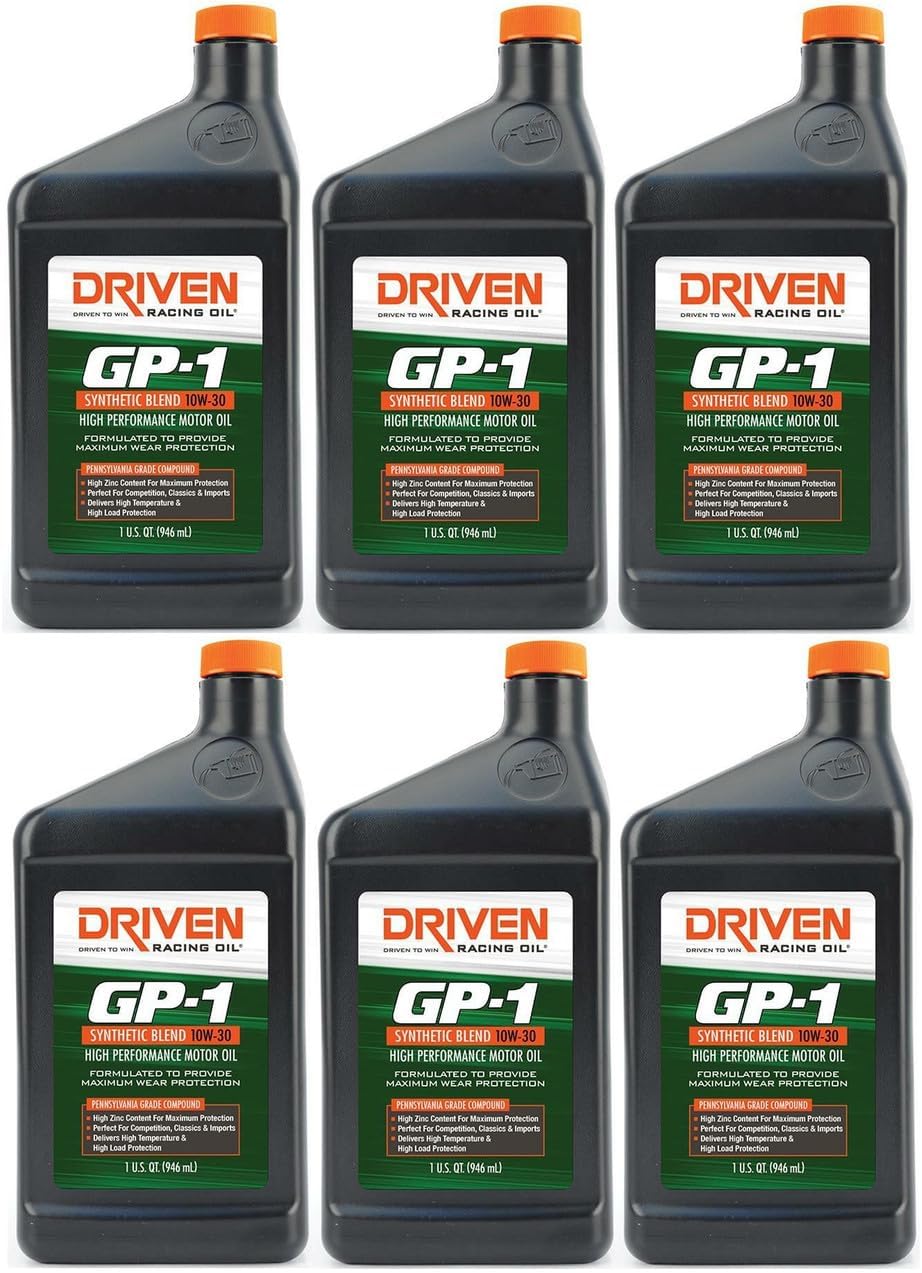 Driven Racing Oil GP-1 10W-30 Synthetic Blend Engine Oil