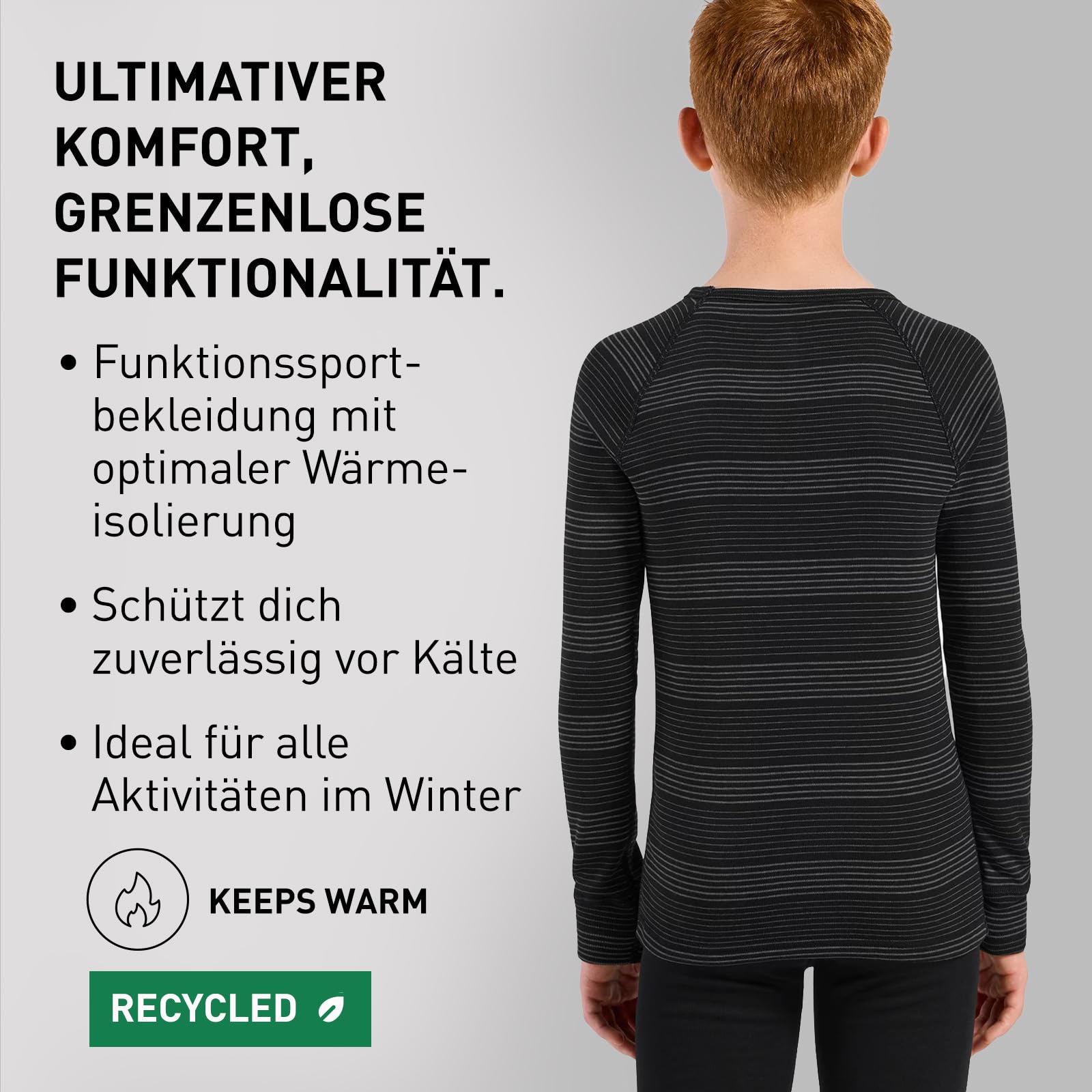 Odlo Kinder Active Warm Eco Unterwäsche Set