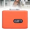 Cassette Player, Portable Tape Recorder Rewind, USB C to MP3 Converter, Headphone Jack, Lightweight and Compact, Orange, Convert Tape to Digital with App for Audacity