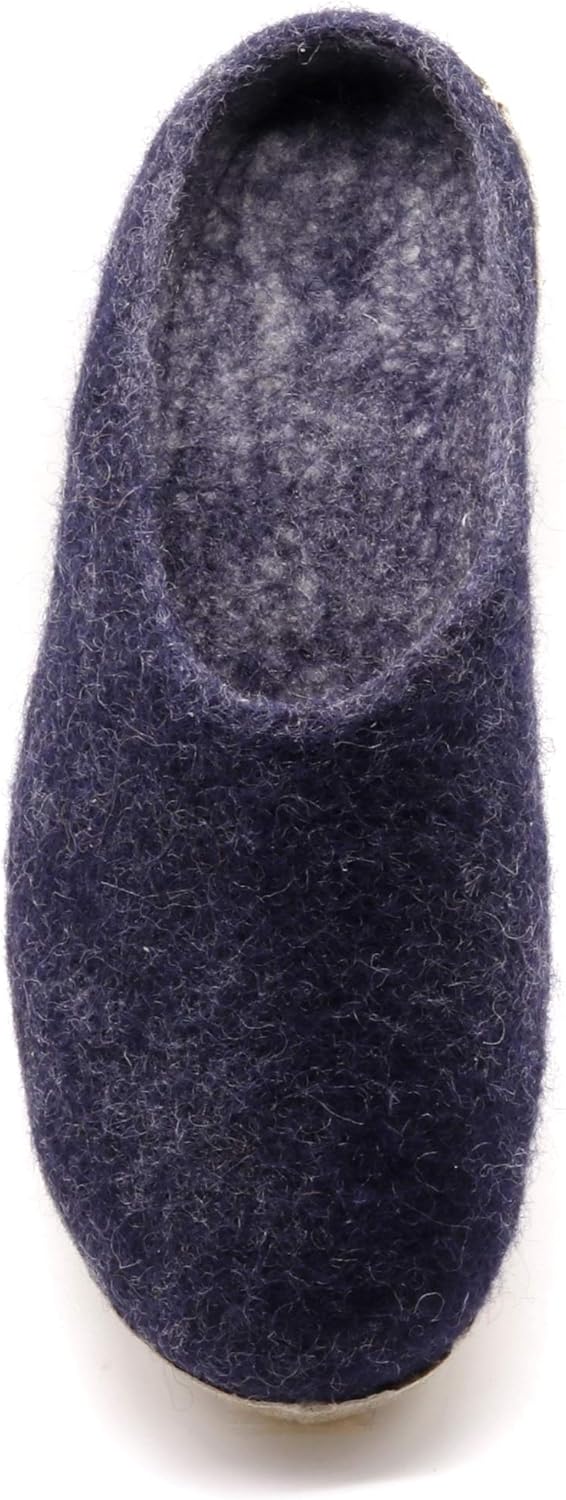 Nootkas Felted Merino Wool 'Astoria' Mule House Slipper for Men and Women - Image 4