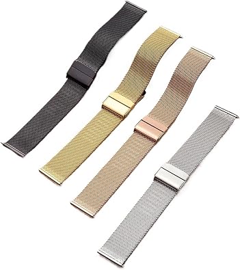 0.6MM Mesh Watch Strap Watch Steel Strap 12 13 14 15 16 17 18 19 20 21 22 24mm Men Women Watch Band