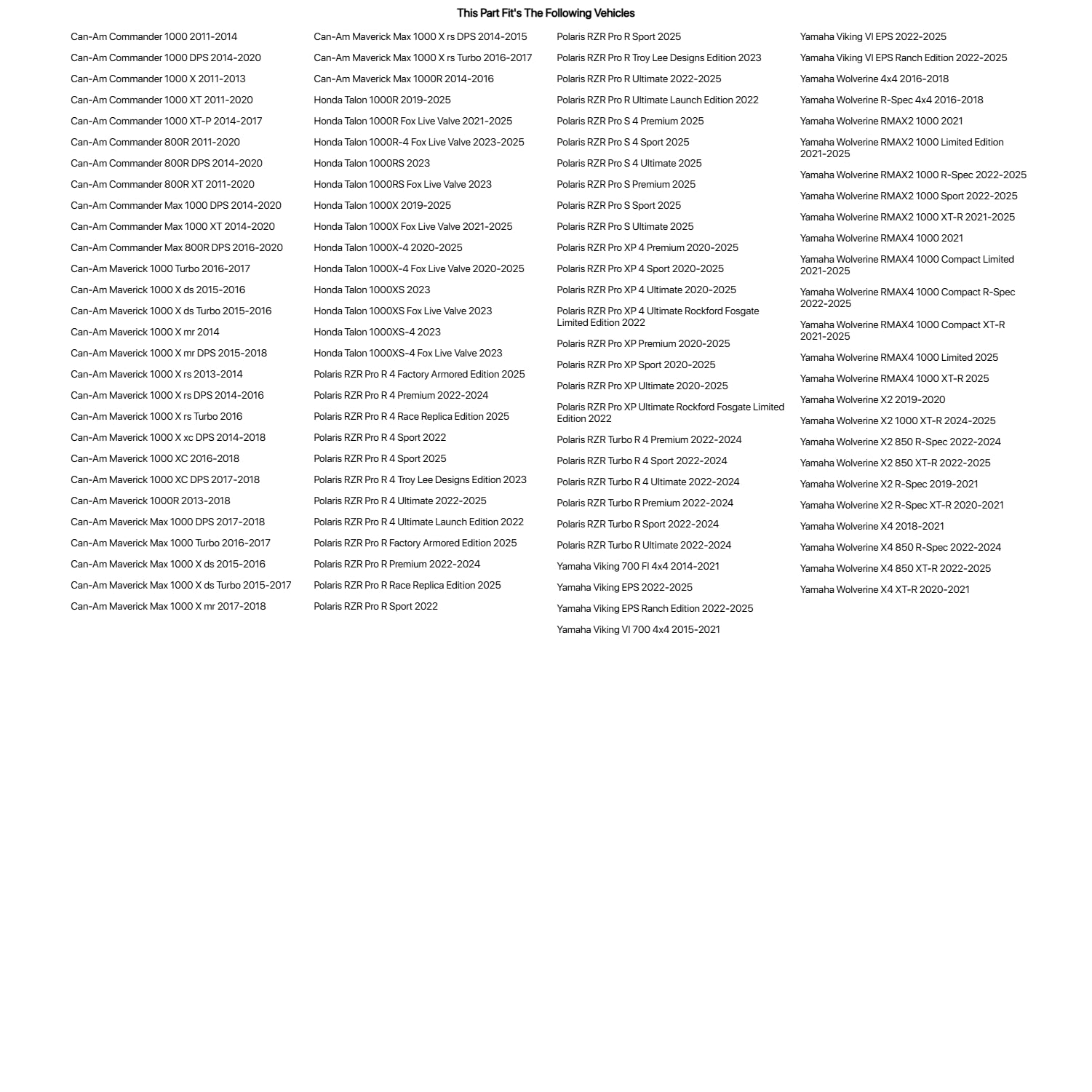 Tusk Heavy Duty Adjustable Flag Mount 2 inch for Yamaha Wolverine RMAX 4 1000 2021