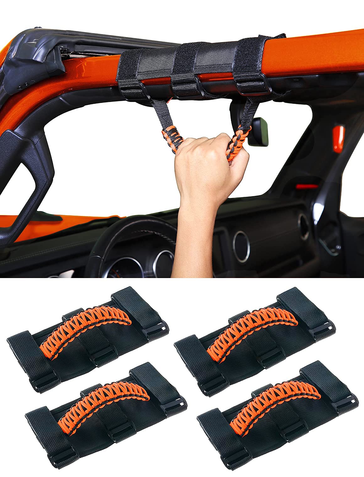 Buy cartaoo Roll Bar Grab Handles for Jeep Gladiator Accessories,Interior Jeep Accessories