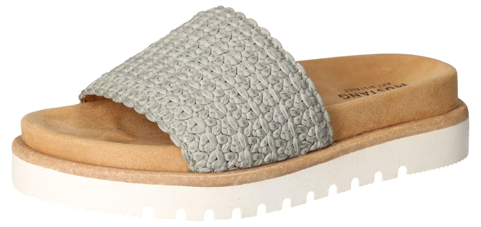 MUSTANG Women's 1461-704 Mules, Pastel Green, 8.5 UK