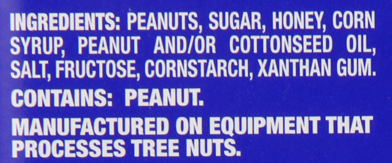 Planters Honey Roasted Peanuts, 34.5-Ounce Packages (Pack of 6)