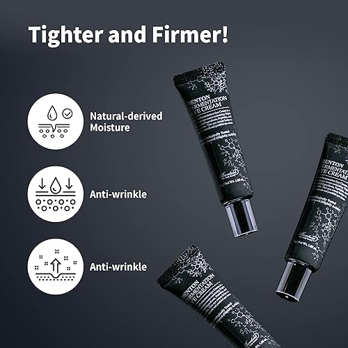 Miniatura 2 de BENTON Crema de ojos de fermentación nueva versión (1.05 onzas) - Galactomyces & Bifida Ferment Crema de tratamiento de ojos antiarrugas, ojeras e