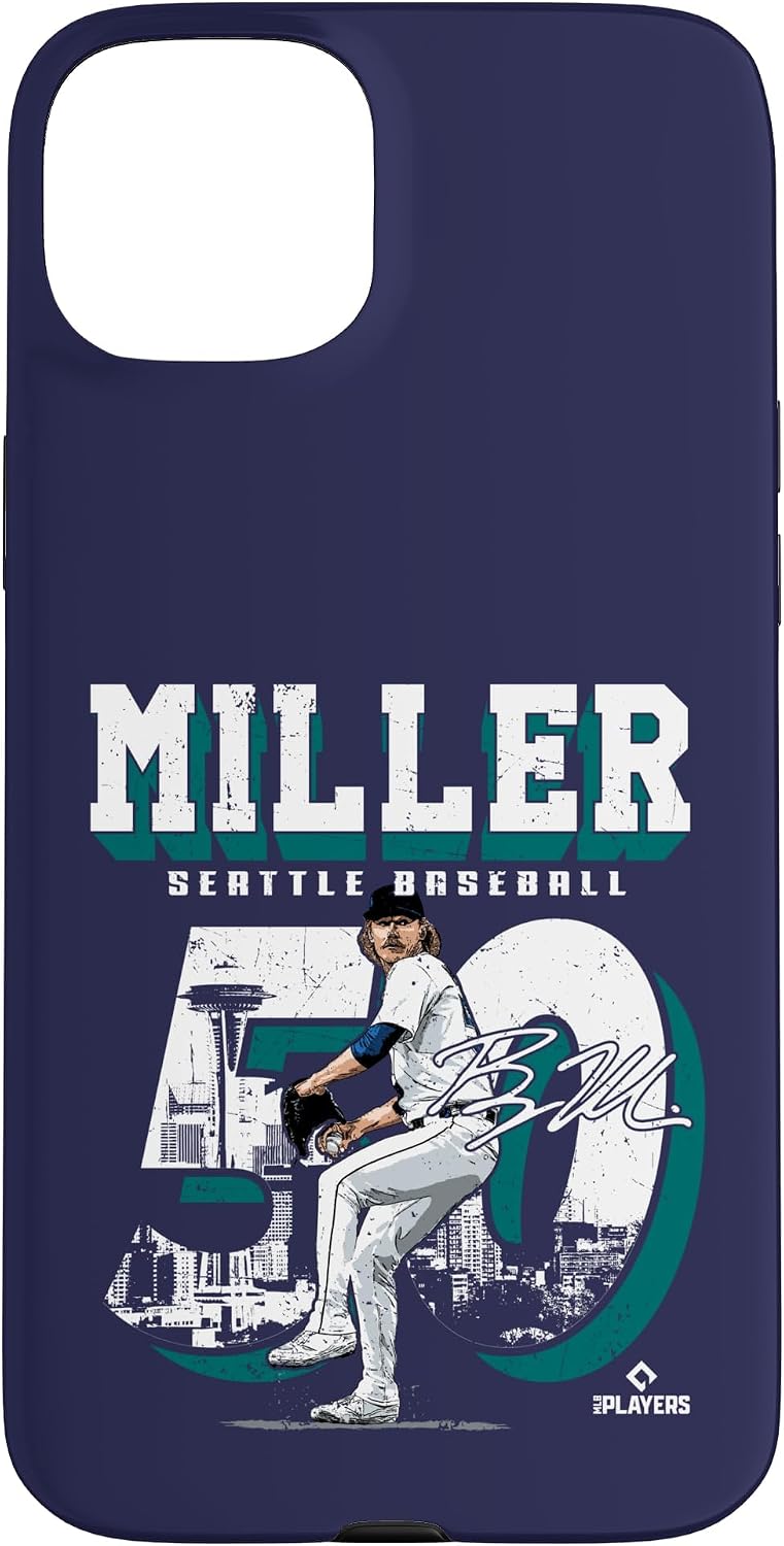 Bryce Miller | Seattle MLB Baseball Player | MLBBMI201M Case for iPhone 14