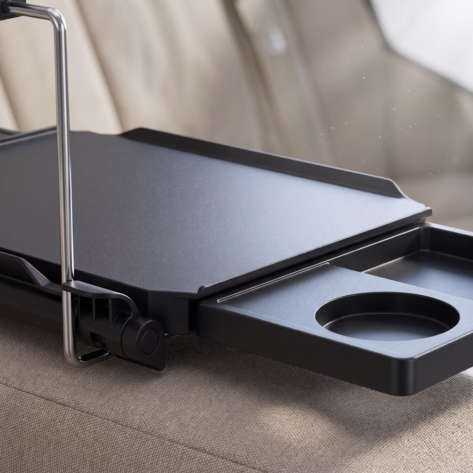 Banja Via Coche | Estable, Mesa Plegable para Asiento Trasero, Universal, Organizador Asiento Trasero con Mesa Plegable
