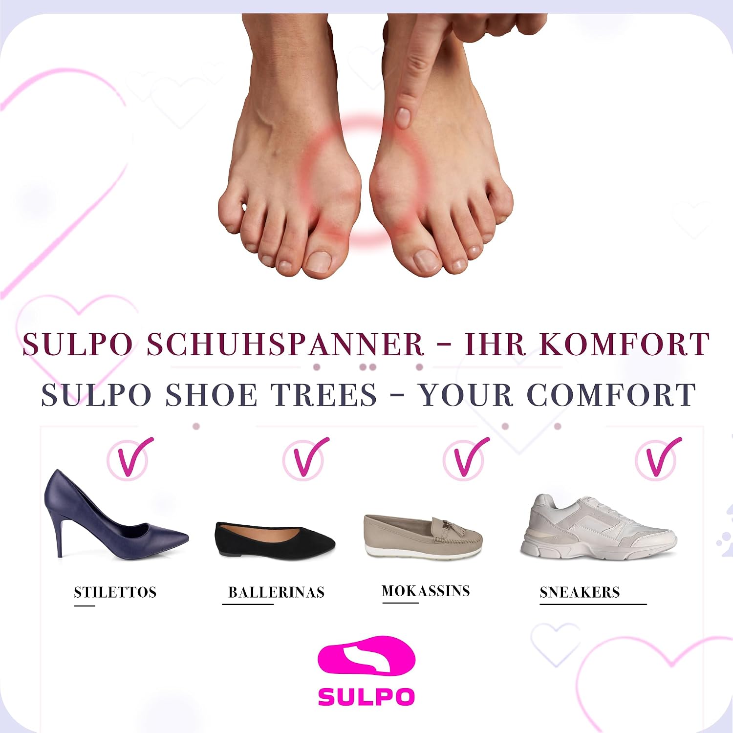 2 Embauchoirs Élargisseurs De Chaussures SULPO 2 Embauchoirs Élargisseurs De Chaussures SULPO