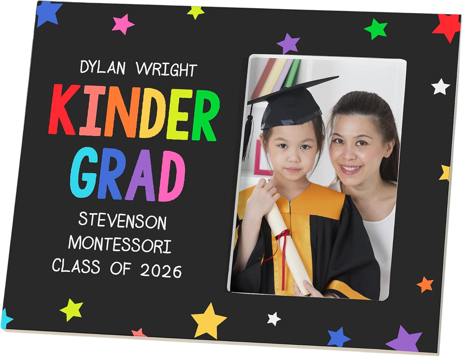 Personalization Universe Kindergarten Graduation Personalized Frame