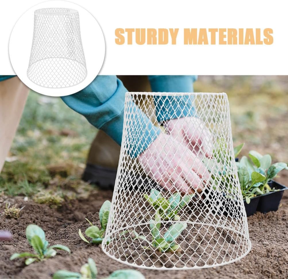 5pcs Plant Protective Mesh Cover Breathable Flowerpot Accessory for Outdoor Indoor Use Provides Healthy Growth Environment for Garden Plant