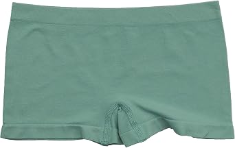 Alyce Intimates Pack of 7 Seamless No Show Women's Boyshort Hipster Panty, Standard & Plus Sizes