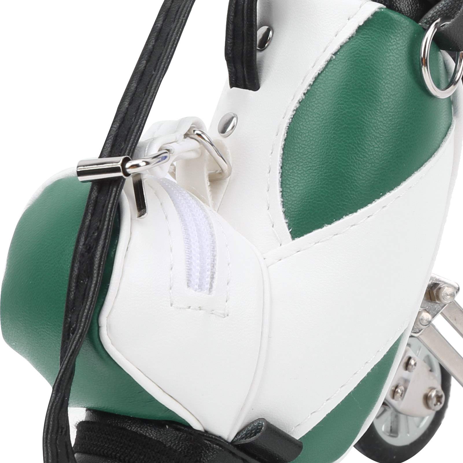 Keenso Juego de bolígrafos de golf 3 piezas con bolsa de aleación de zinc
