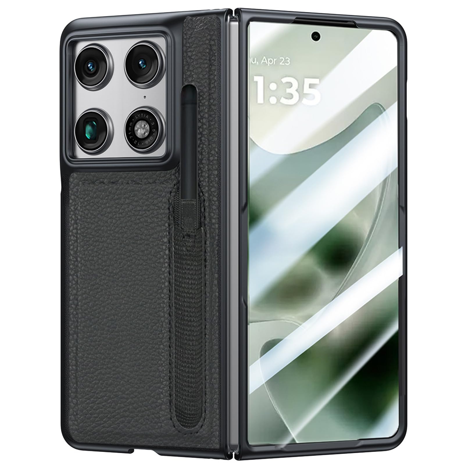 Amazon.co.jp: Motorola Moto Razr Fold用ケース、ペンホルダー付き