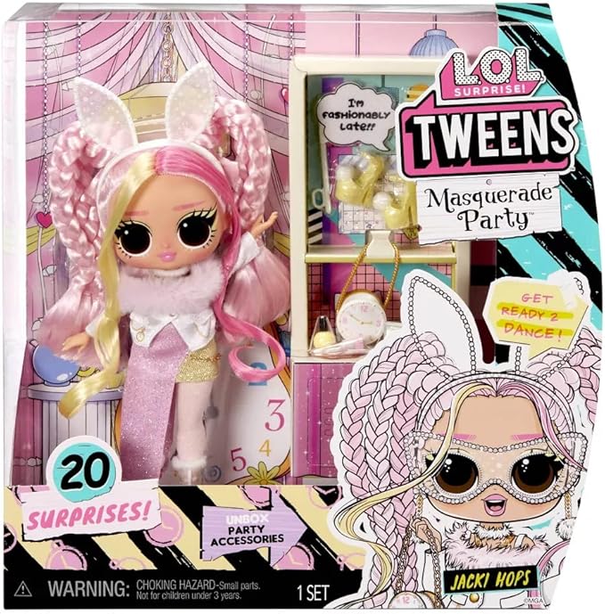 LOL Surprise Tweens Masquerade Party Poupée Mannequin avec 20 Surprises