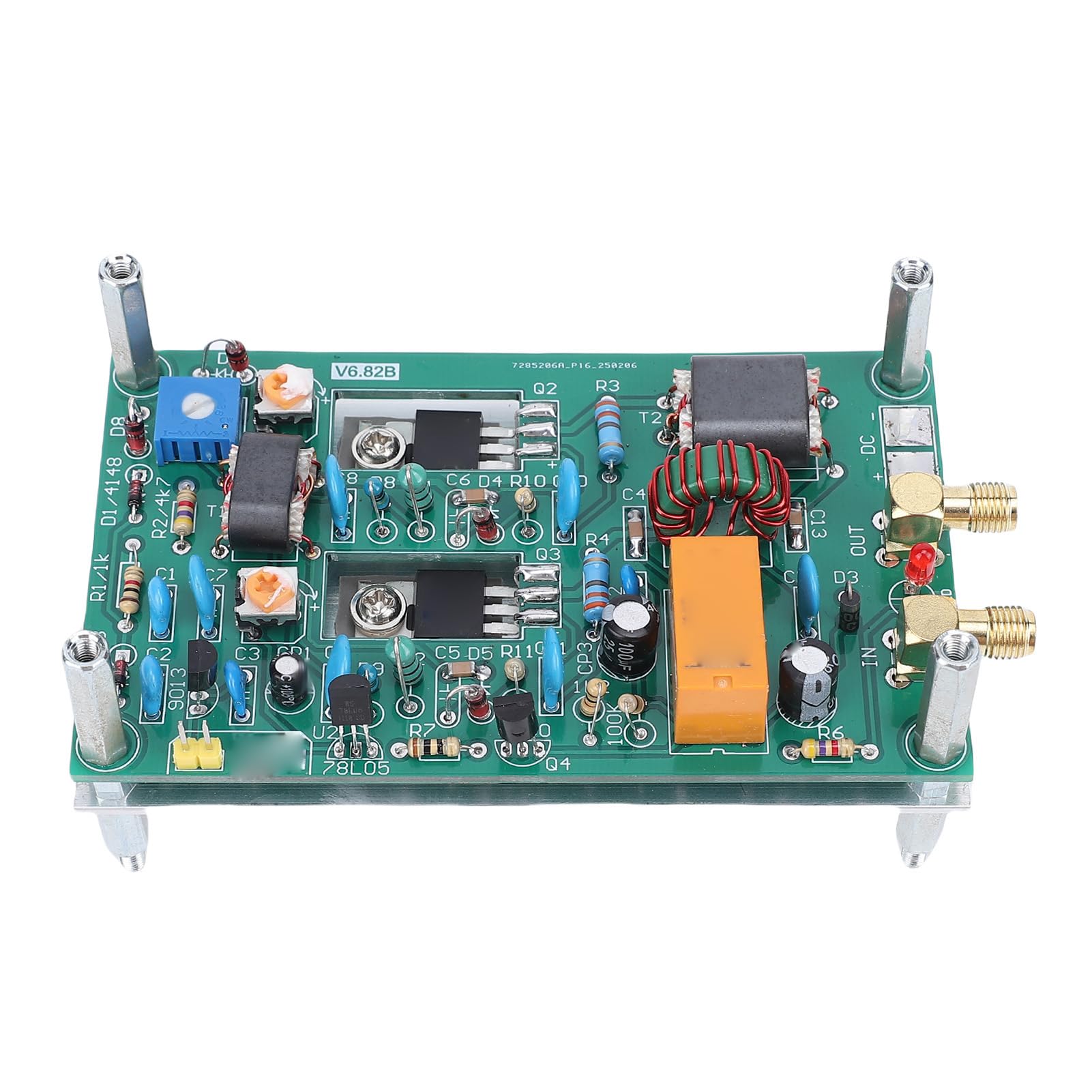 Dpofirs Amplificateur de Puissance 30W Courte Onde Interface Universelle