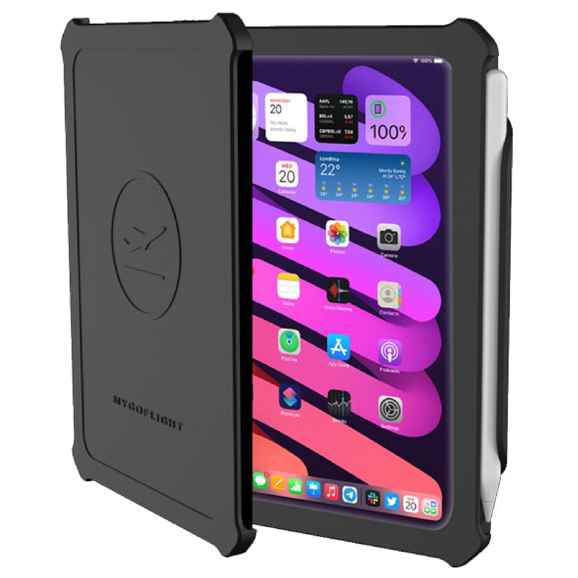 Amazon.co.jp: MYGOFLIGHTパイロットニーボードと取り付け可能な