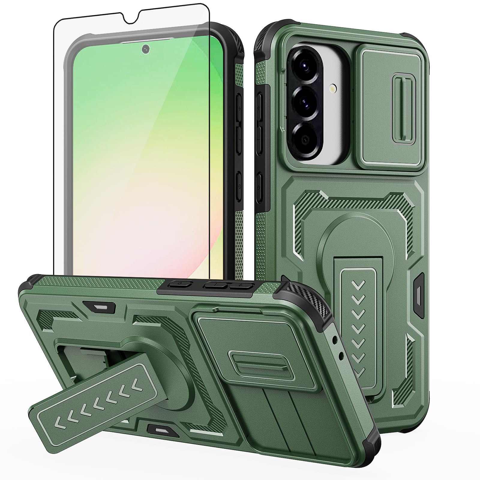 Protection cellulaire Galaxy A36 antichoc avec protection écran robuste robuste - 8