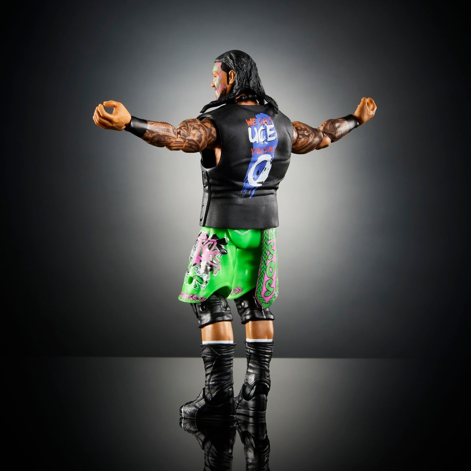 WWE Jey USO Elite - Action figure di Wrestling giocattolo "Greatest Hits 7"