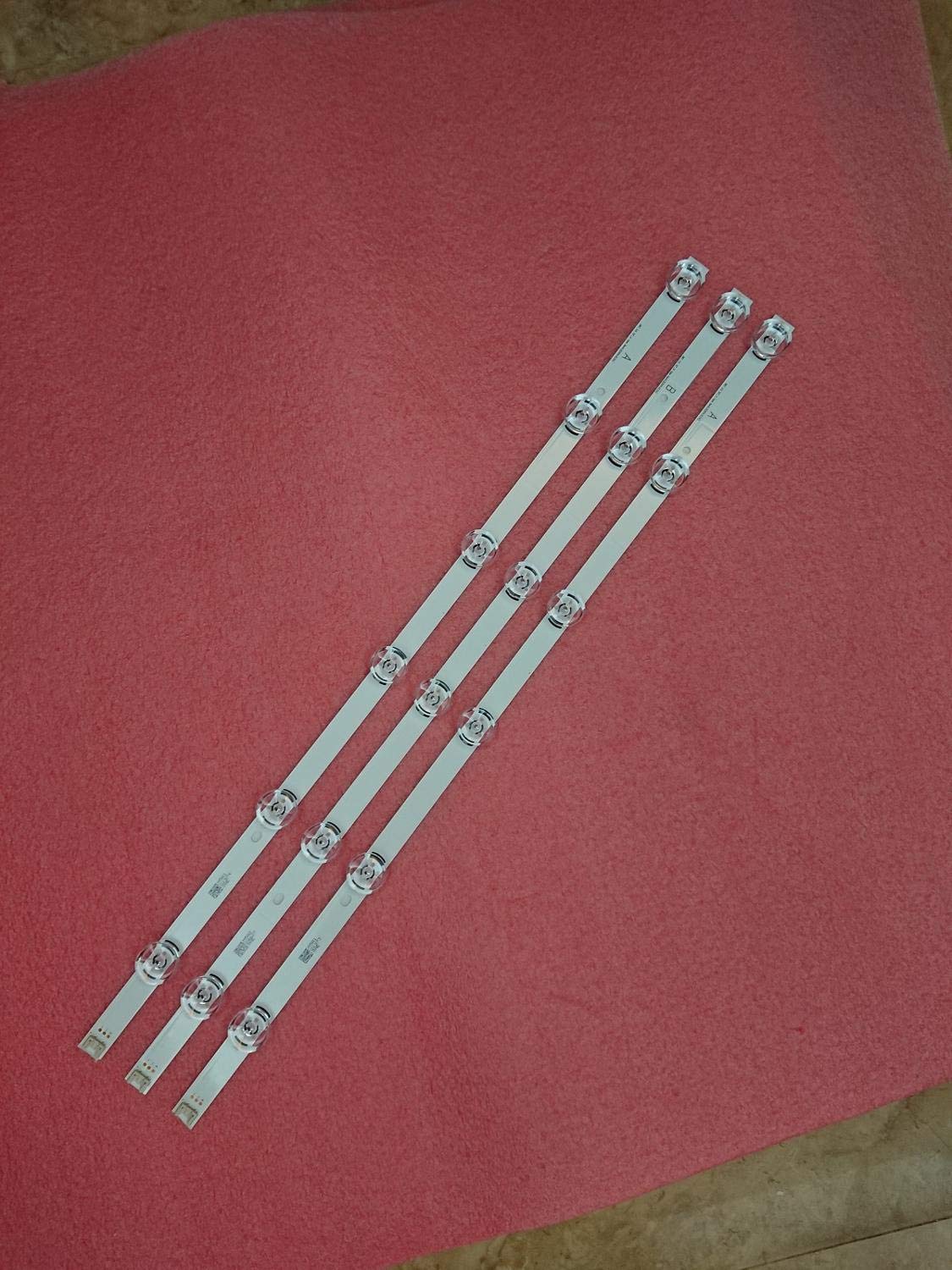 TV-Ersatzteile, 3 Stück, 6 LED Streifen, kompatibel mit LG 32LF562V 32LF58 5b 3 2LY340C 32LF560V 32LB582D LGIT B A 6916L-1703B 1704B 6916L-2406A 2407A