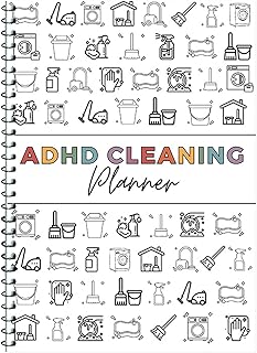 Cleaning Schedule And Checklist, ADHD Cleaning Planner, Dail