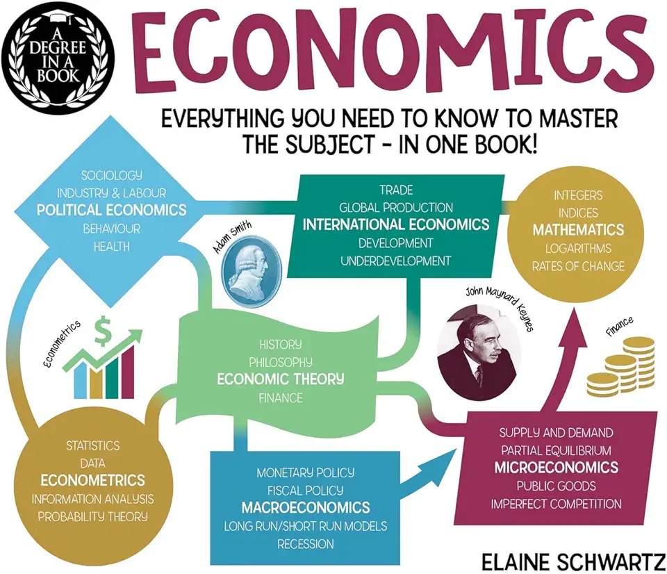 A Degree in a Book: Economics: Everything You Need to Know to Master the Subject - in One Book!