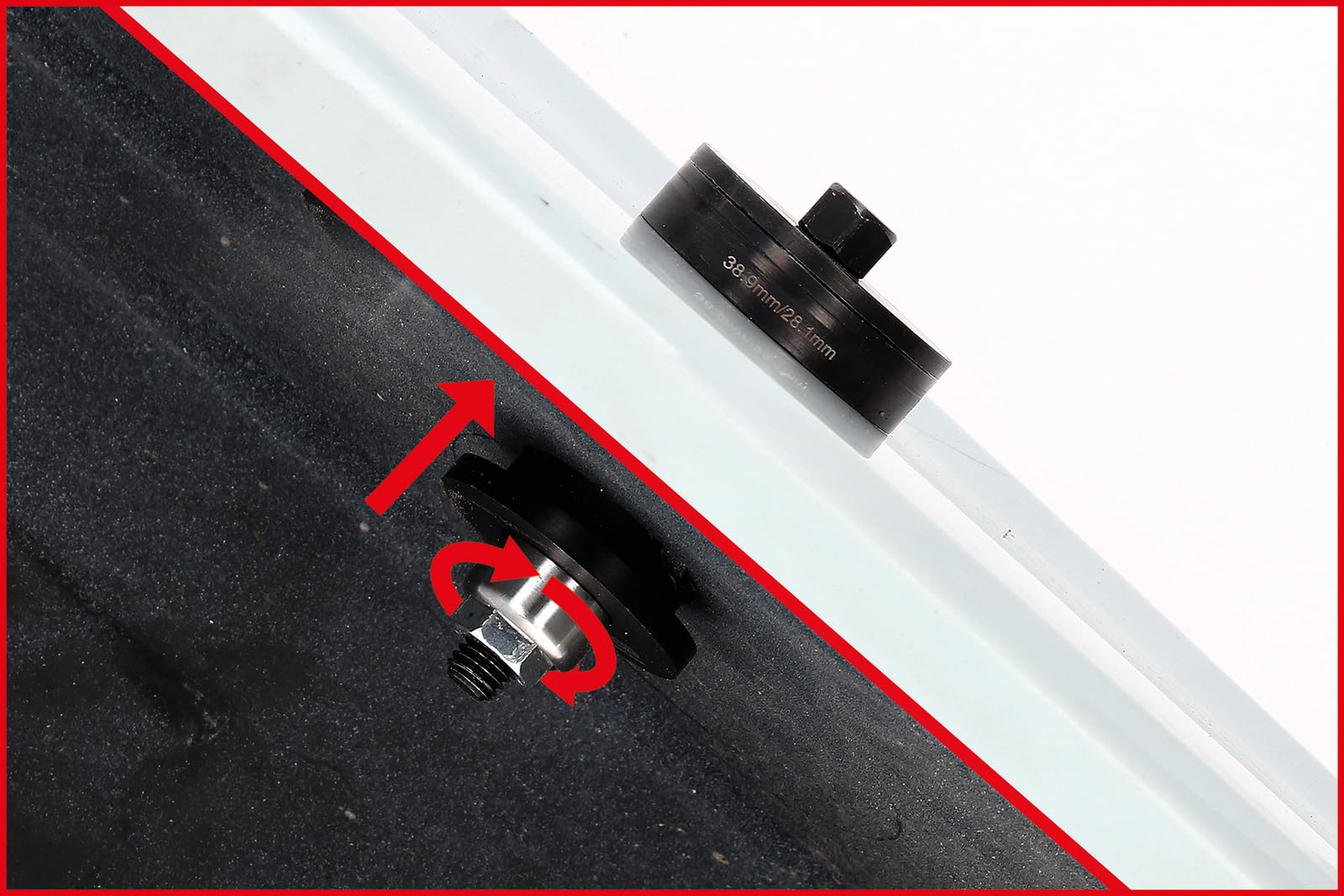 KS TOOLS 140.2650 Serie di punzoni per lamiere Sensore-Assistenza parcheggio
