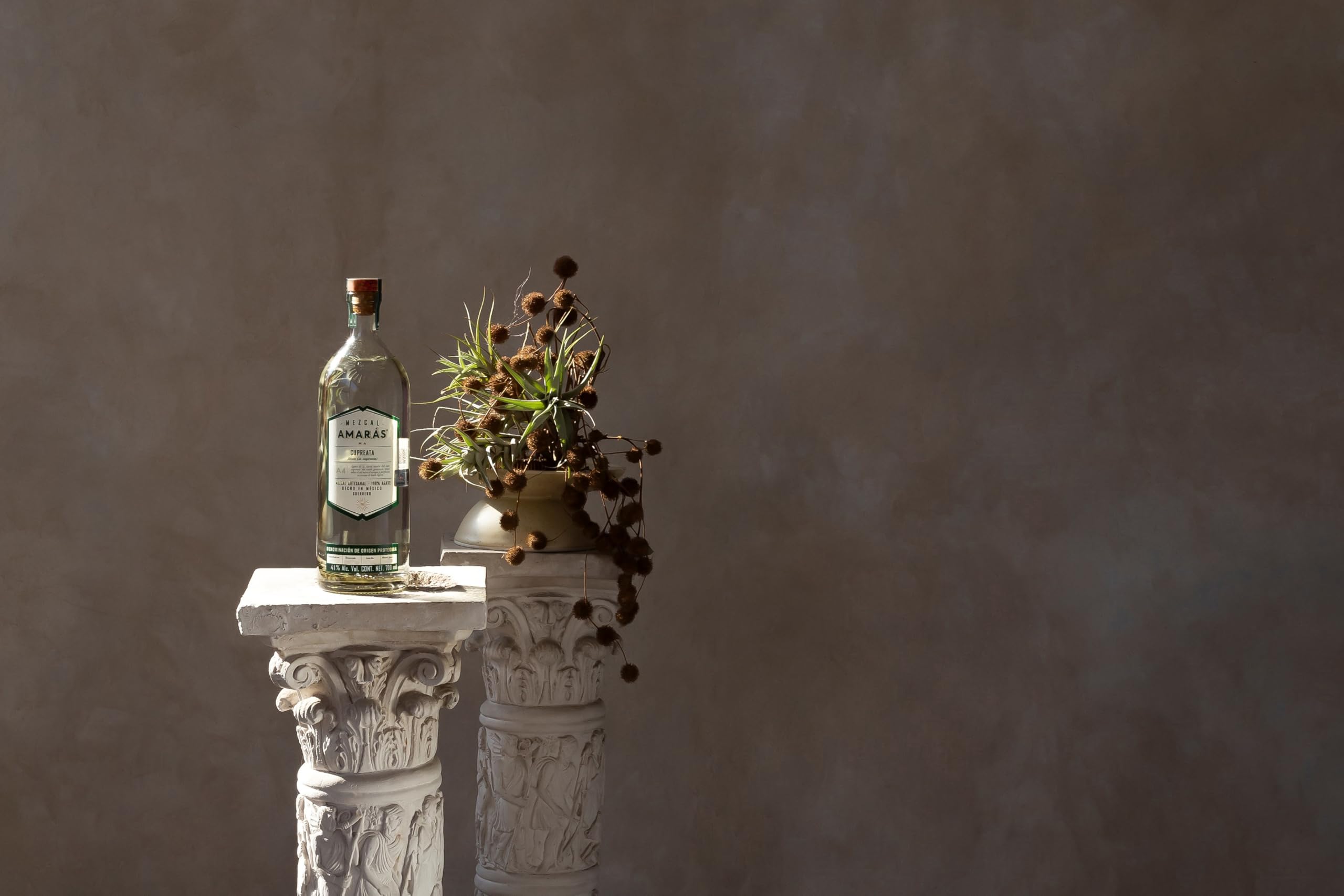 Mezcal Amarás | Cupreata | 700 ml | Aus süßen Cupreata-Agaven | In Handarbeit hergestellt | Mit überwältigend natürlicher Komplexität